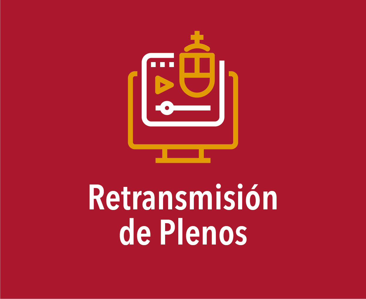 Retransmisión de plenos